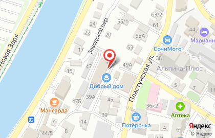 ИнтимоАморе.ру на Пластунской улице на карте