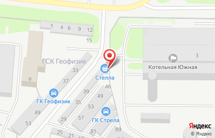 Продовольственный магазин Стрела в Ханты-Мансийске на карте