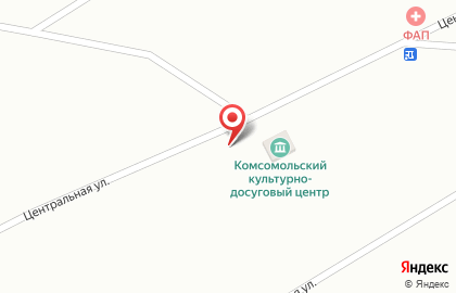 Магазин Каинское ЗТПО на Центральной улице на карте