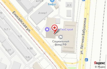 Юридическая компания "ПАРТНЕР" в Бабушкинском районе на карте