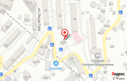 Продуктовый магазин в Сочи на карте