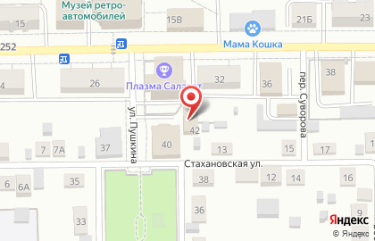 Центр социального обслуживания населения Доброта на карте