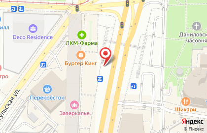 Киоск Мосгортранс на Большой Тульской улице на карте