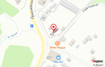 XL на Приозерском шоссе на карте