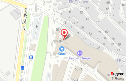 Оптовая фирма Протек на улице Болдина на карте