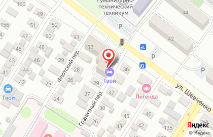 Гостинично-развлекательный комплекс Твой в Центральном районе на карте
