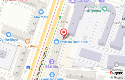 Магазин-ателье Patrik Man на Ленинском проспекте на карте