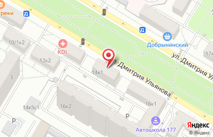 СушиStore на улице Дмитрия Ульянова на карте