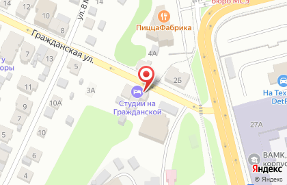 Евротекс на Гражданской улице на карте