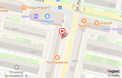 Торгово-сервисная компания Проводник на улице Тухачевского на карте
