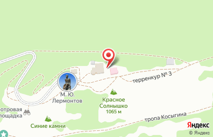 Магазин мороженого и коктейлей Красное солнышко на карте