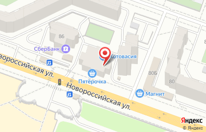 Челябинский филиал Банкомат, Уральский банк Сбербанка России на Новороссийской улице, 84 на карте