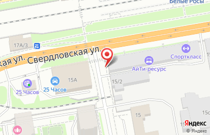 Агентство недвижимости Мой город на Свердловской улице на карте