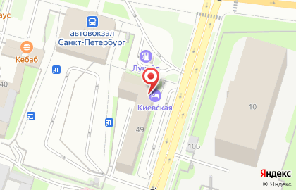 Ресторан Киевский на Днепропетровской улице на карте