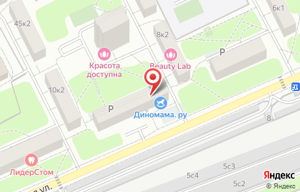 ОПОП Западного административного округа, район Фили-Давыдково на Филевском парке на карте