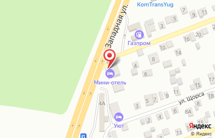 Продовольственный магазин на улице Гагарина на карте