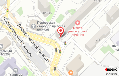 Московский гомеопатический центр на Бауманской на карте