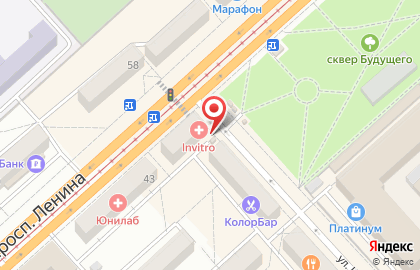 Союзпечать в Комсомольске-на-Амуре на карте