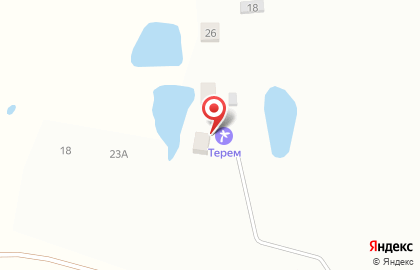 База отдыха Терем на Кооперативной улице на карте