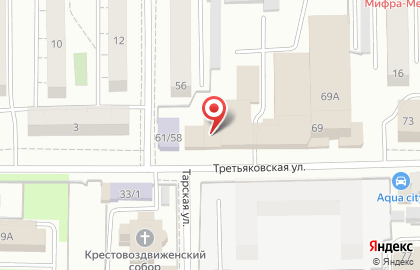 ГАЛЕРЕЯ на Третьяковской улице на карте