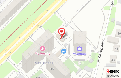 Компания грузоперевозок на улице Комиссара Габишева на карте