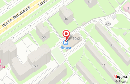 Центр приема платежей Петроэлектросбыт на проспекте Ветеранов на карте