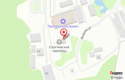 Храм Сергия Радонежского, г. Долгопрудный на карте