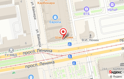 Центр отопительного оборудования GAZ96.RU на улице Ленина на карте
