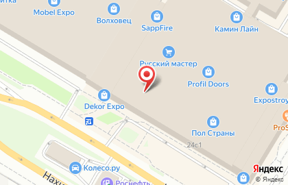 Компания по продаже изделий из камня КПД на Нахимовском проспекте на карте