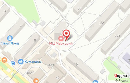 Парикмахерская Элегант в Красноярске на карте