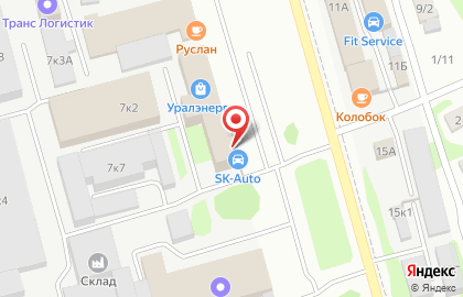 ПромСнабКомплект в Советском районе на карте