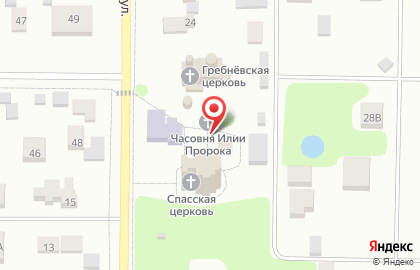 Часовня Ильи пророка на карте