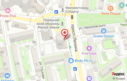 Магазин обуви Belwest на проспекте Ленина на карте
