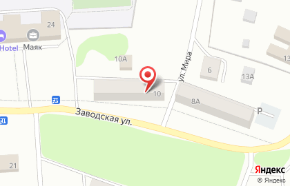 Мастерская по ремонту обуви на Заводской улице на карте