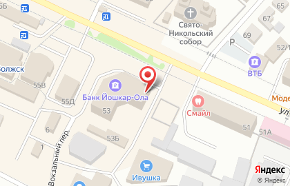 Отдел вневедомственной охраны по г. Волжску на карте