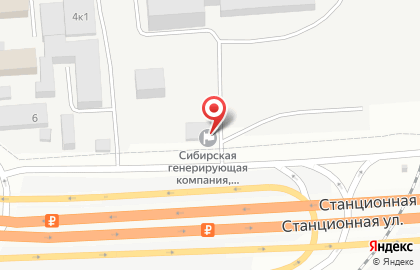ТЭЦ-2 на Станционной улице на карте