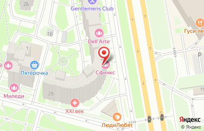 Страховая компания Ресо в Санкт-Петербурге на карте