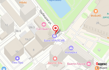 Банк Уралсиб в Москве на карте