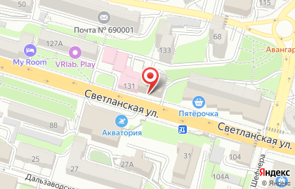 Терминал Приморье в Ленинском районе на карте