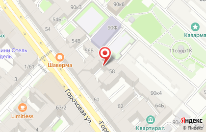 Участковый пункт полиции на метро Звенигородская на карте