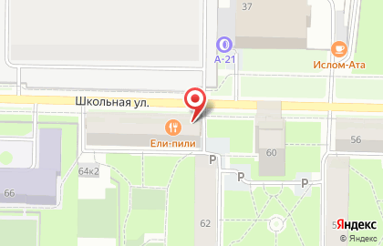 Продуктовый магазин в Санкт-Петербурге на карте