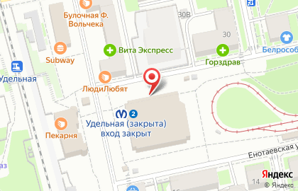 Банкомат ВТБ на Елецкой улице на карте