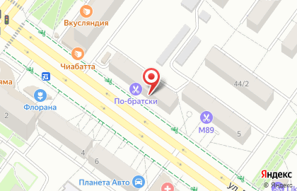 Алкогольный бутик Тантана-Башспирт в Октябрьском районе на карте