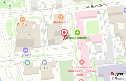 Полиграфическая компания Скай Принт в Центральном районе на карте