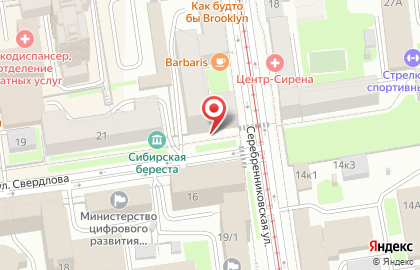 Региональный центр серебряного волонтерства Новосибирской области на карте