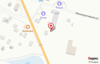 Шиномонтажная мастерская на Кооперативной улице на карте