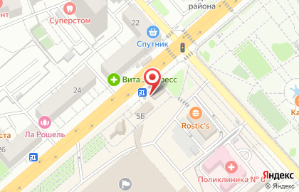 Киоск быстрого питания Русский аппетит на улице Авиастроителей на карте