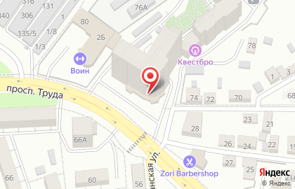 Отделение службы доставки Boxberry на Республиканской улице на карте