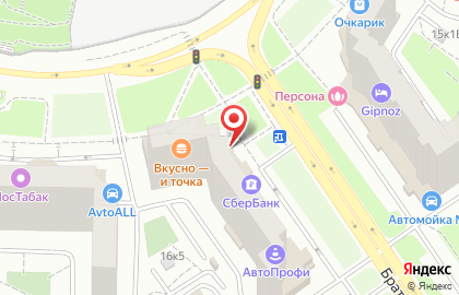 Служба бытовых услуг на Братиславской улице на карте