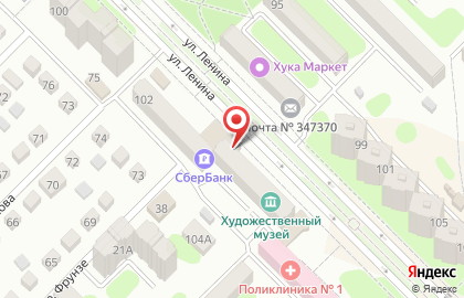 Магазин разливного пива в Ростове-на-Дону на карте